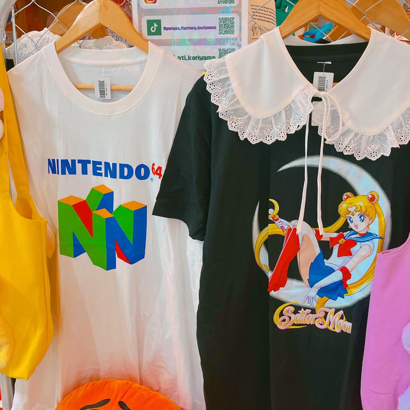 New Item NINTENDO 64 Tシャツ 3color ¥4,400 ど世代には刺さる 