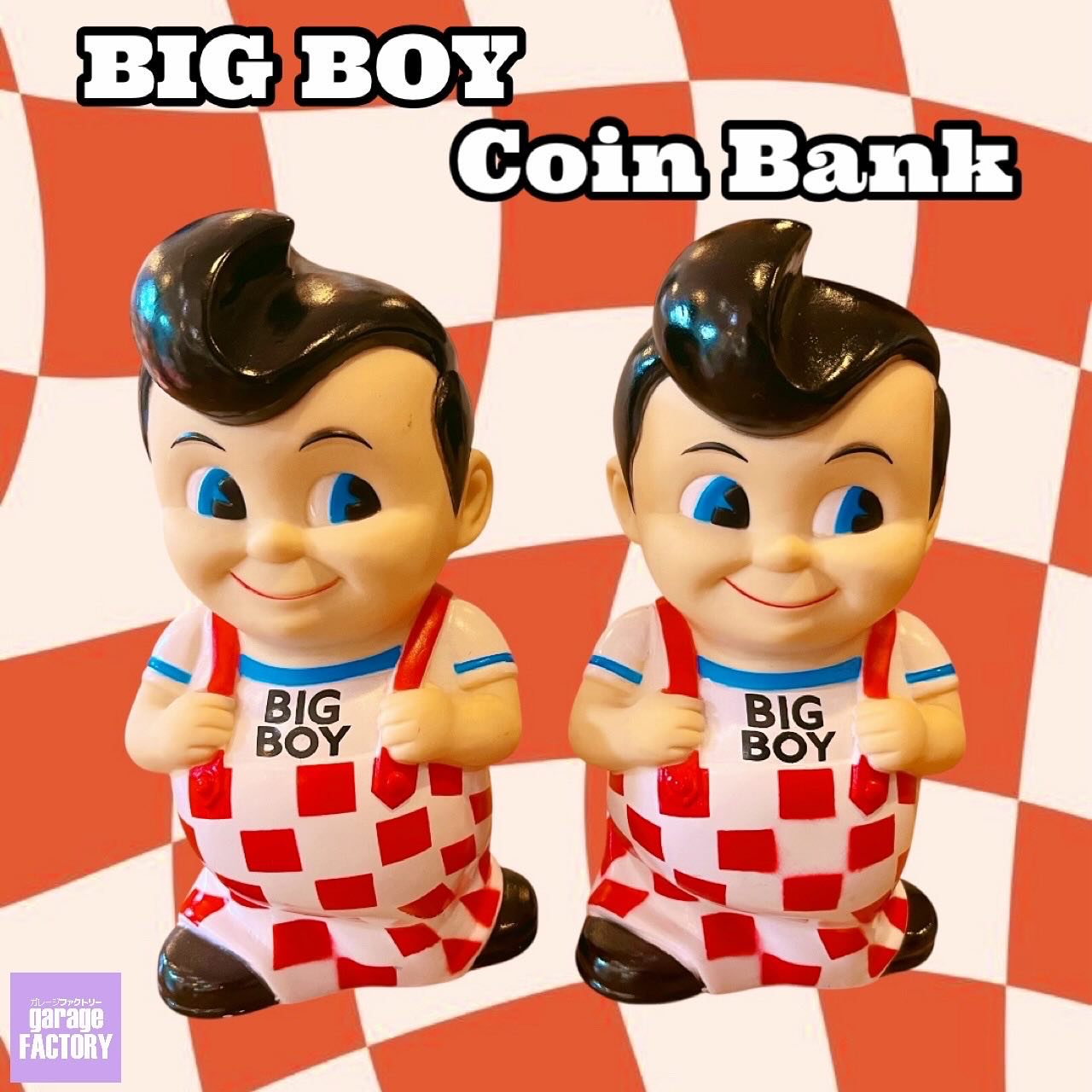 NEW ITEM BIG BOY(ビッグボーイ) コインバンク ¥3,080 アメリカン雑貨といえばこれ！！ 取り出し出来るタイプの貯金箱です！  1つ飾るだけで一気にアメリカンな気分に なれちゃいますよ🧸 #ビッグボーイ #bigboy #コインバンク #貯金箱 #アメリカン雑貨 #雑貨屋  #雑貨屋 ...