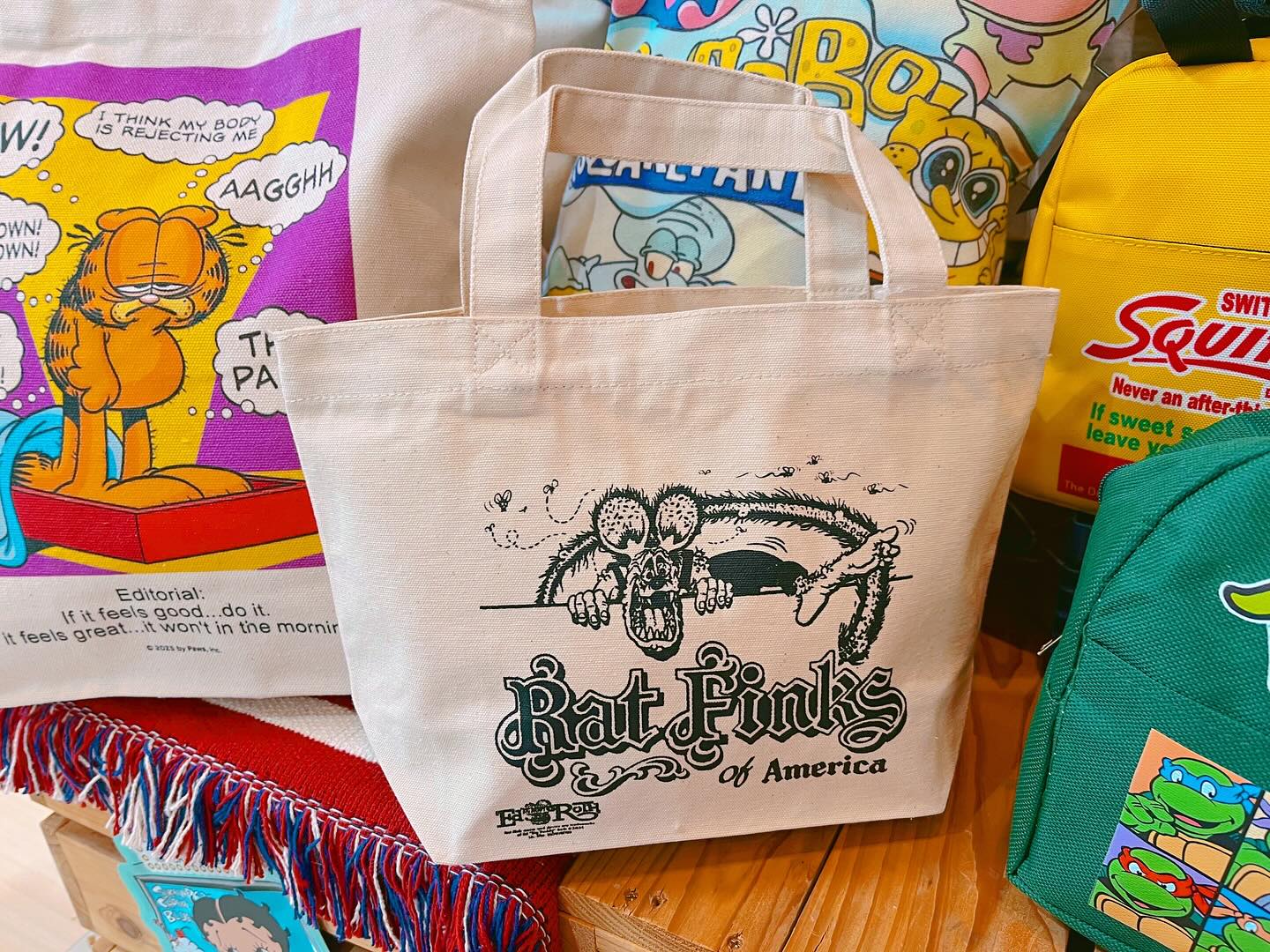 ️RESTOCK ITEM️ ラットフィンク ミニトートバッグ ¥1,650 ちょうど 