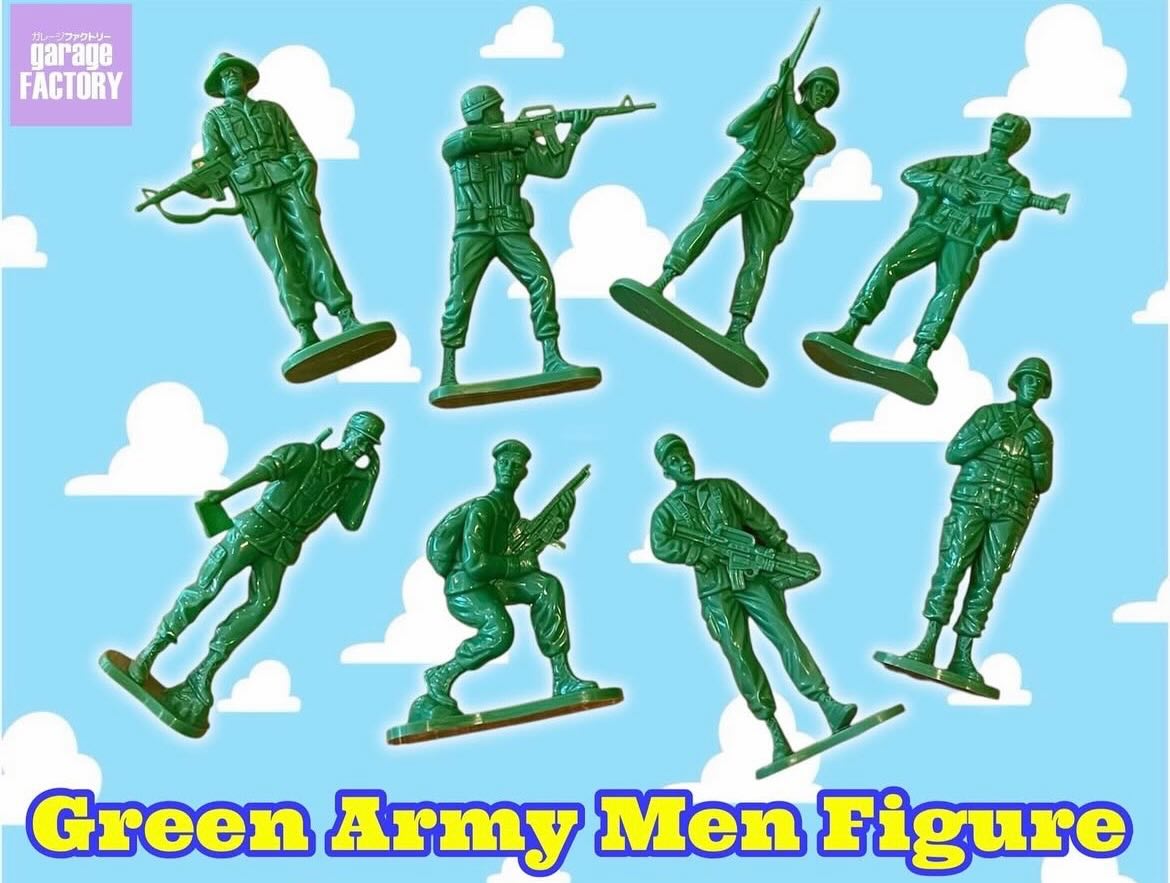 🪂RESTOCK ITEM🪂 グリーンアーミーメン フィギュア ¥199 トイ